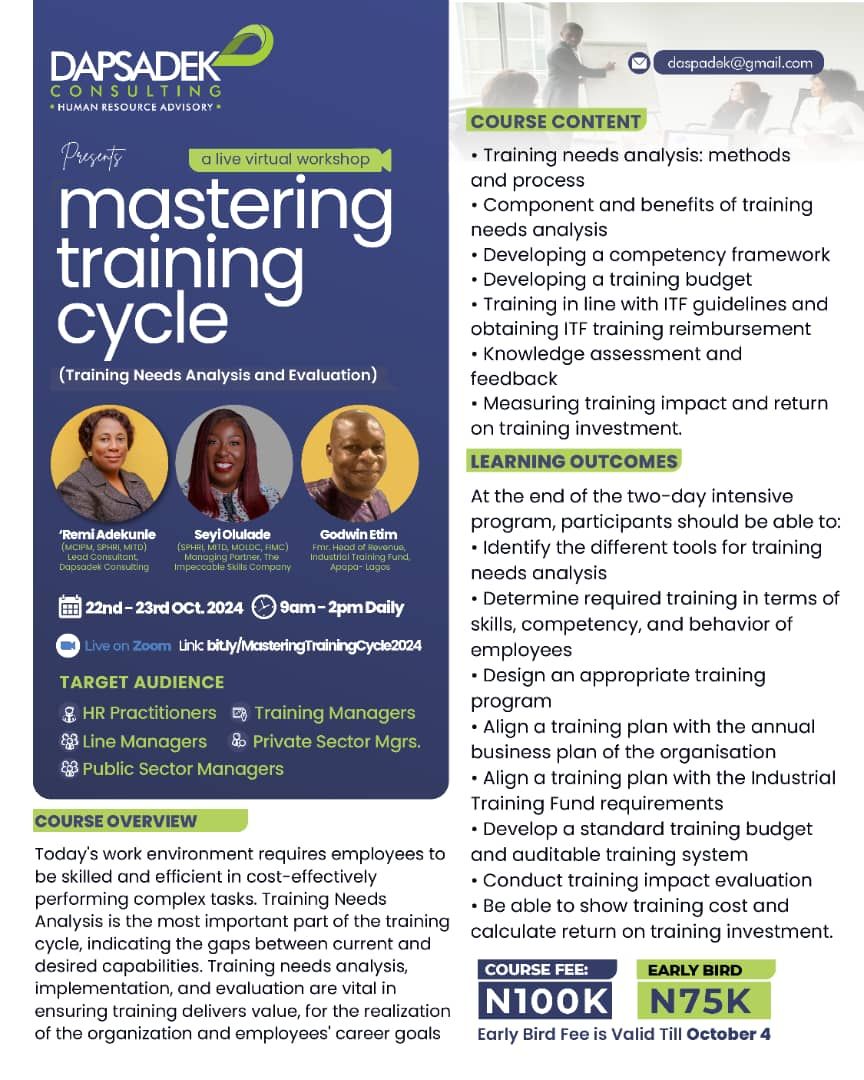 Mastering Training Cycle