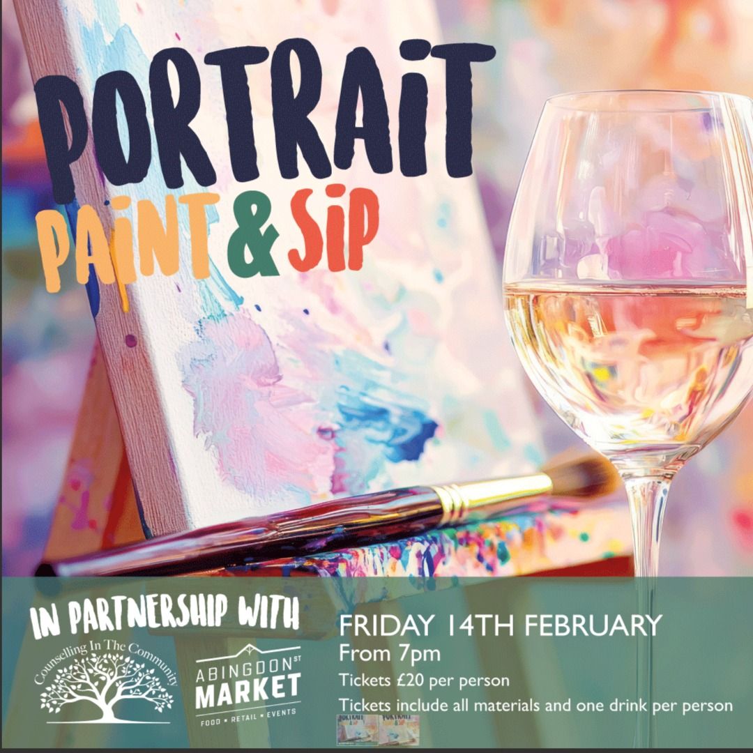 Portrait Paint and Sip Night