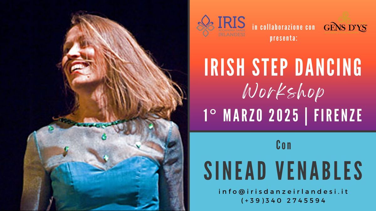 IRISH STEP DANCING | Workshop con Sinead Venables