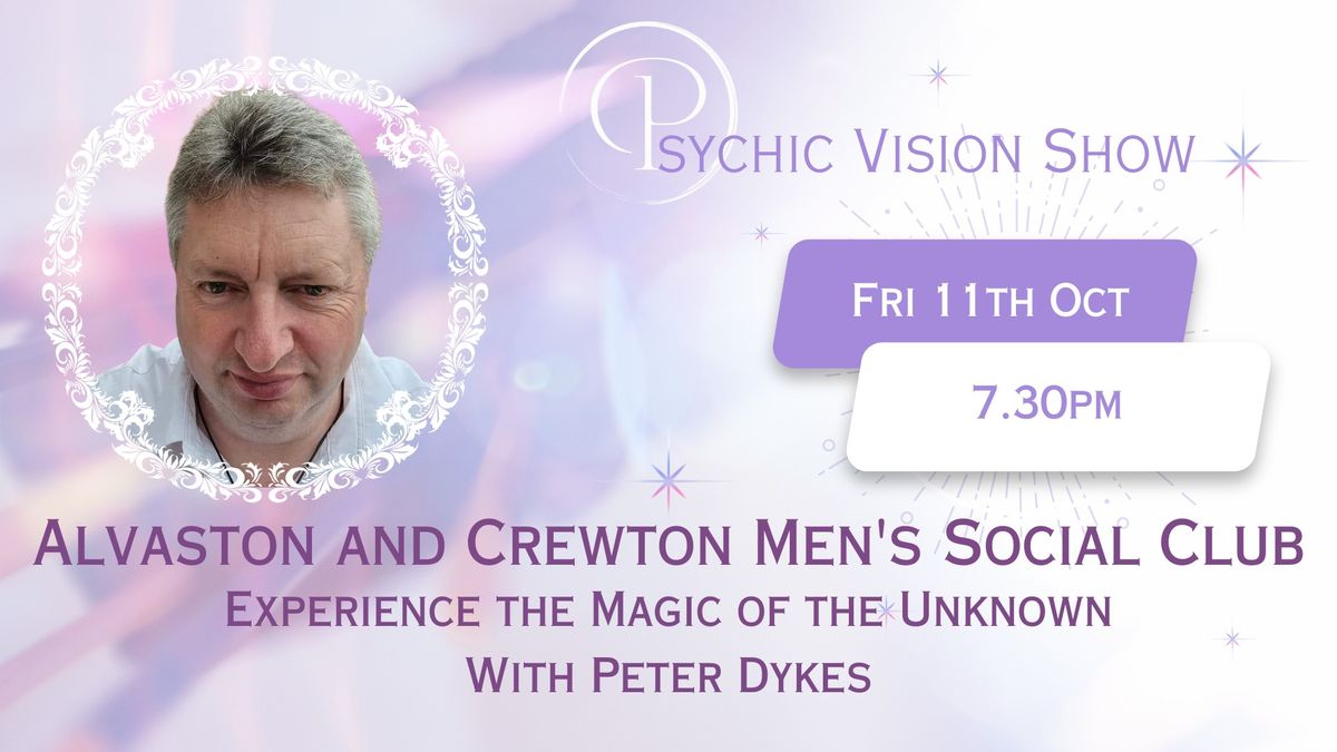 Psychic Medium Show - Alvaston & Crewton Men's Social Club, Derby