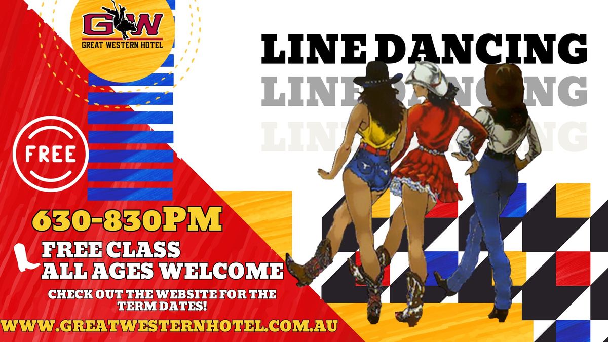 Line Dancing Class - FREE