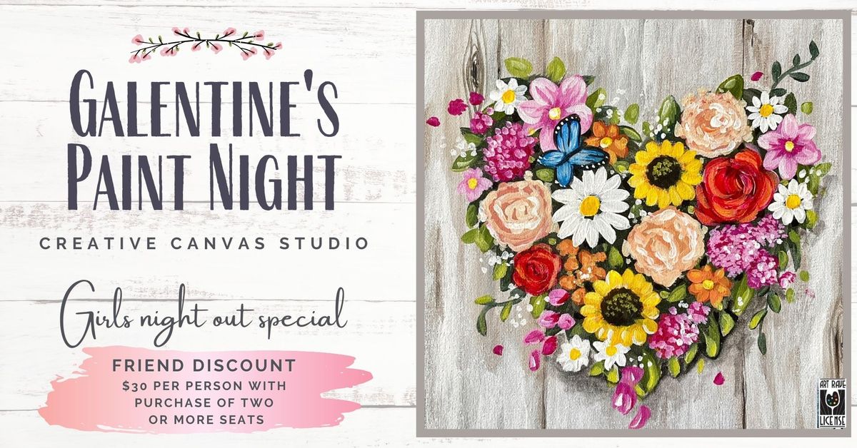 Galentine's Paint Night