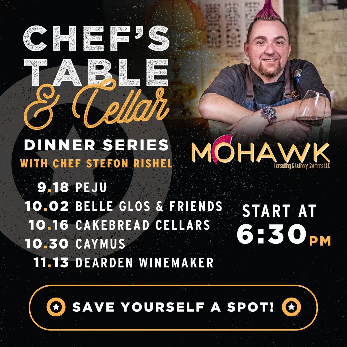 Chef's Table & Celler: Dearden Winery