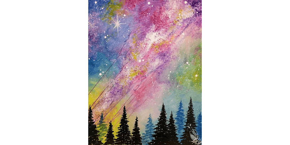 Sparkling Pines - Paint and Sip in Denver | Classpop!\u2122