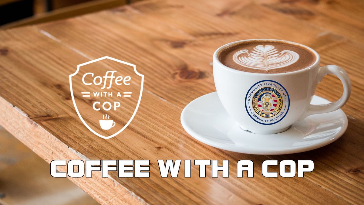 Coffee With A Cop - Starbucks