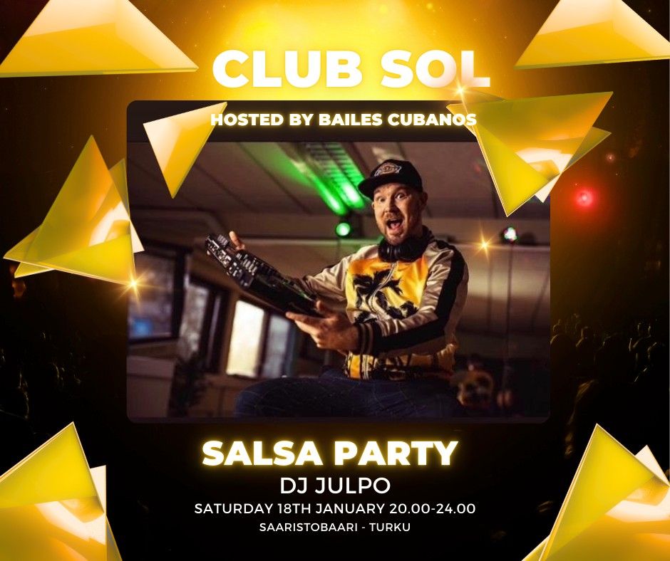 CLUB SOL Saaristobaarissa 18.1.25!