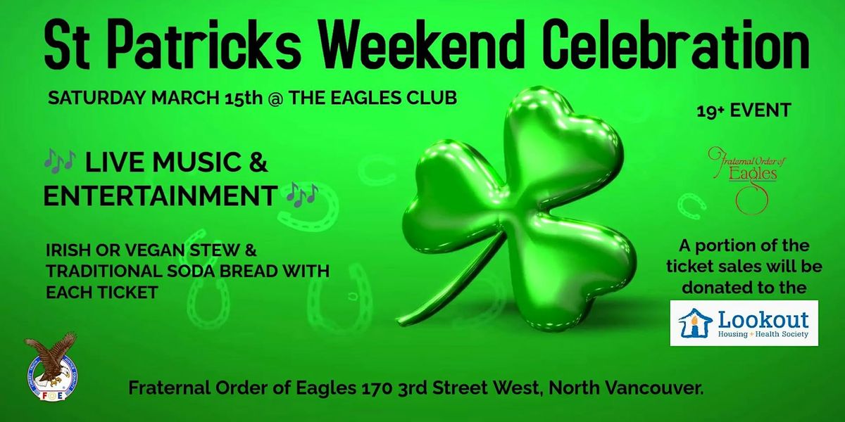 St. Patrick's Weekend Celebration with P.O.I at the Eagles Club