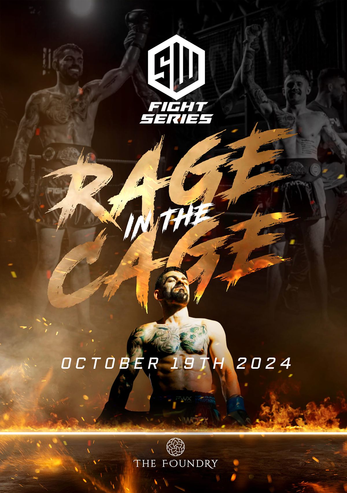 South West Fight Series 3: Rage in the Cage \ud83d\udd25\ud83d\udd25\ud83d\udd25