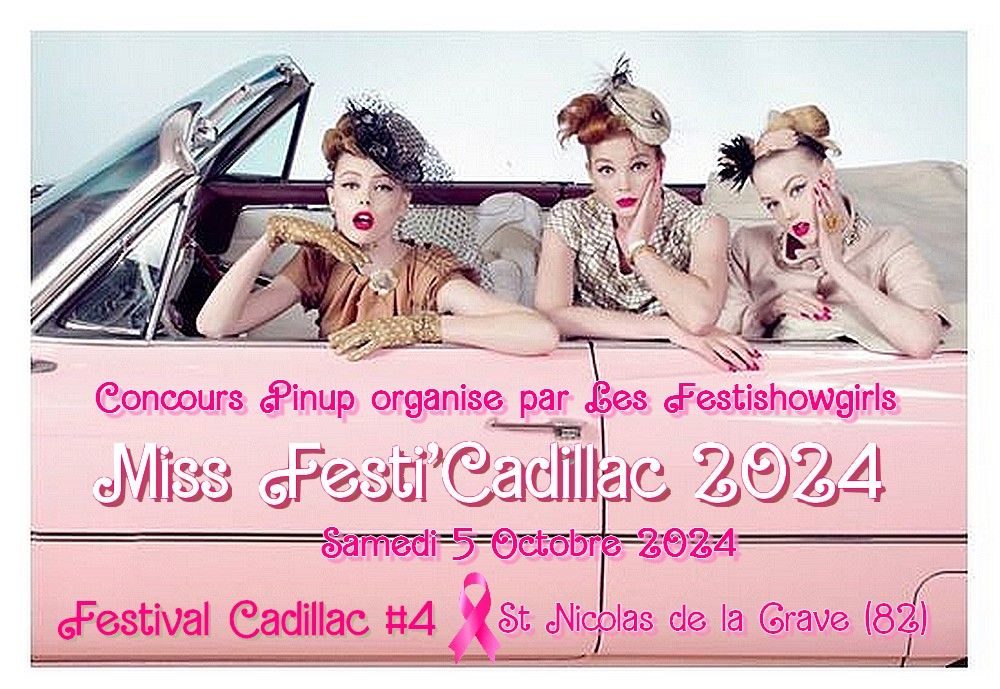 Concours Pinup Miss Festi'Cadillac 2024