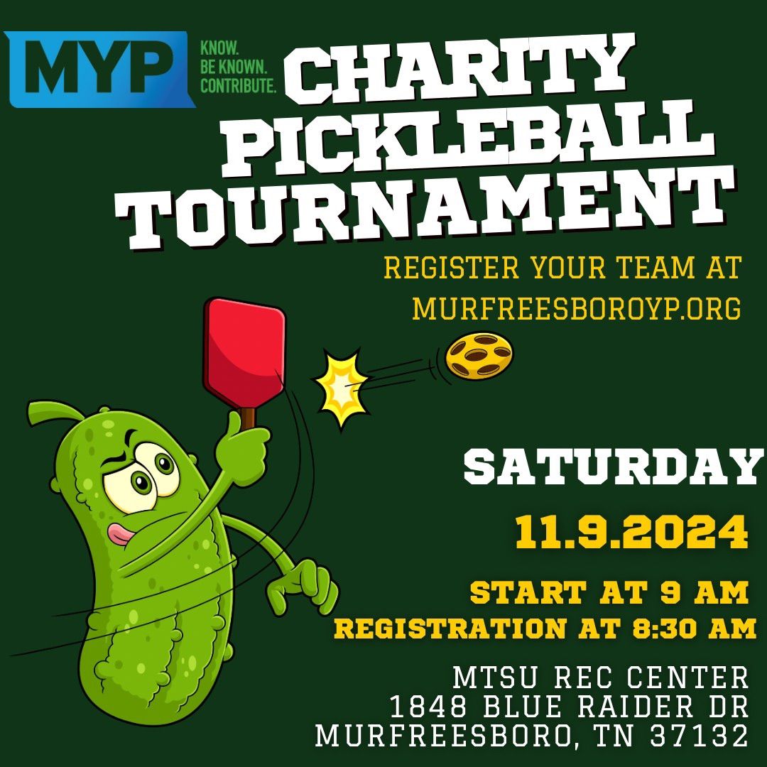 Charity Pickleball Tournament 