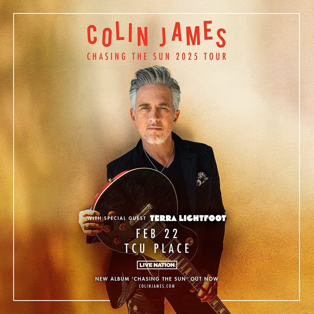 Colin James at TCU Place