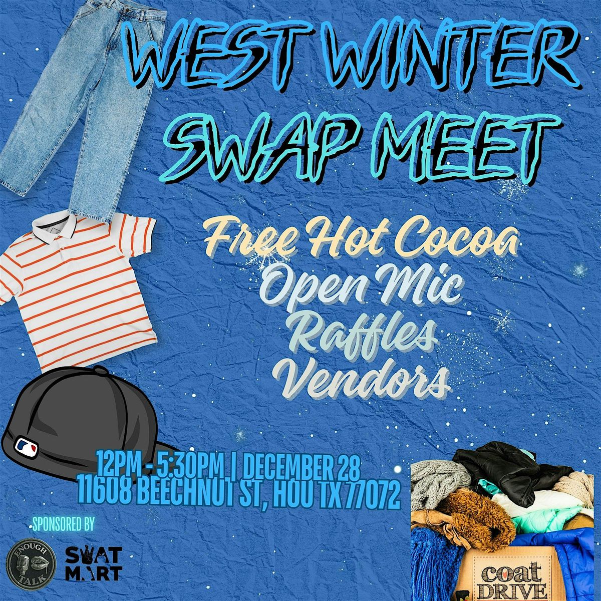 West Winter Swap Meet \/ Coat Drive