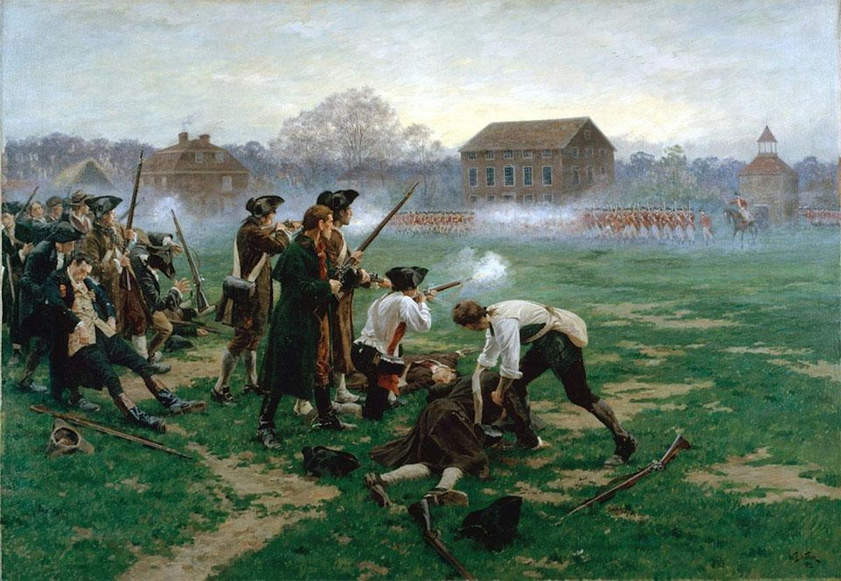 USA250: Lexington and Concord Battle March