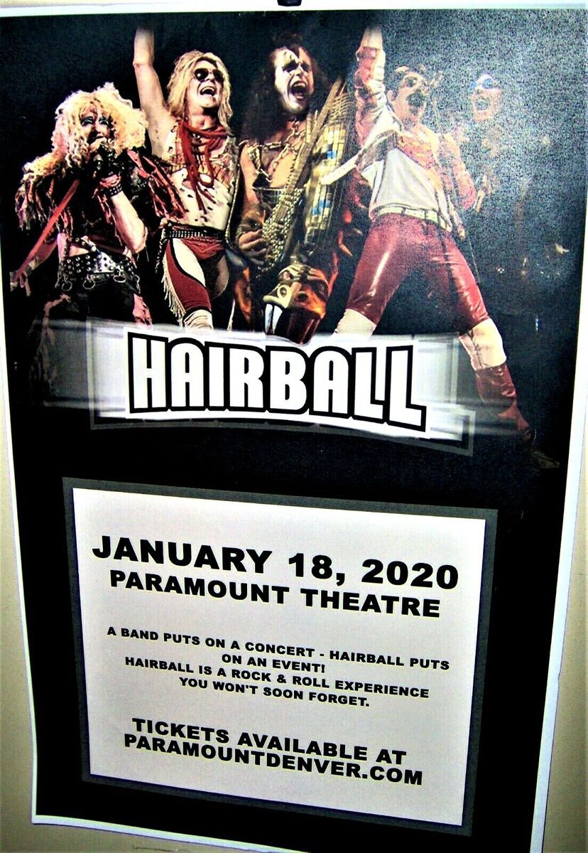 Hairball at Paramount Theatre Denver