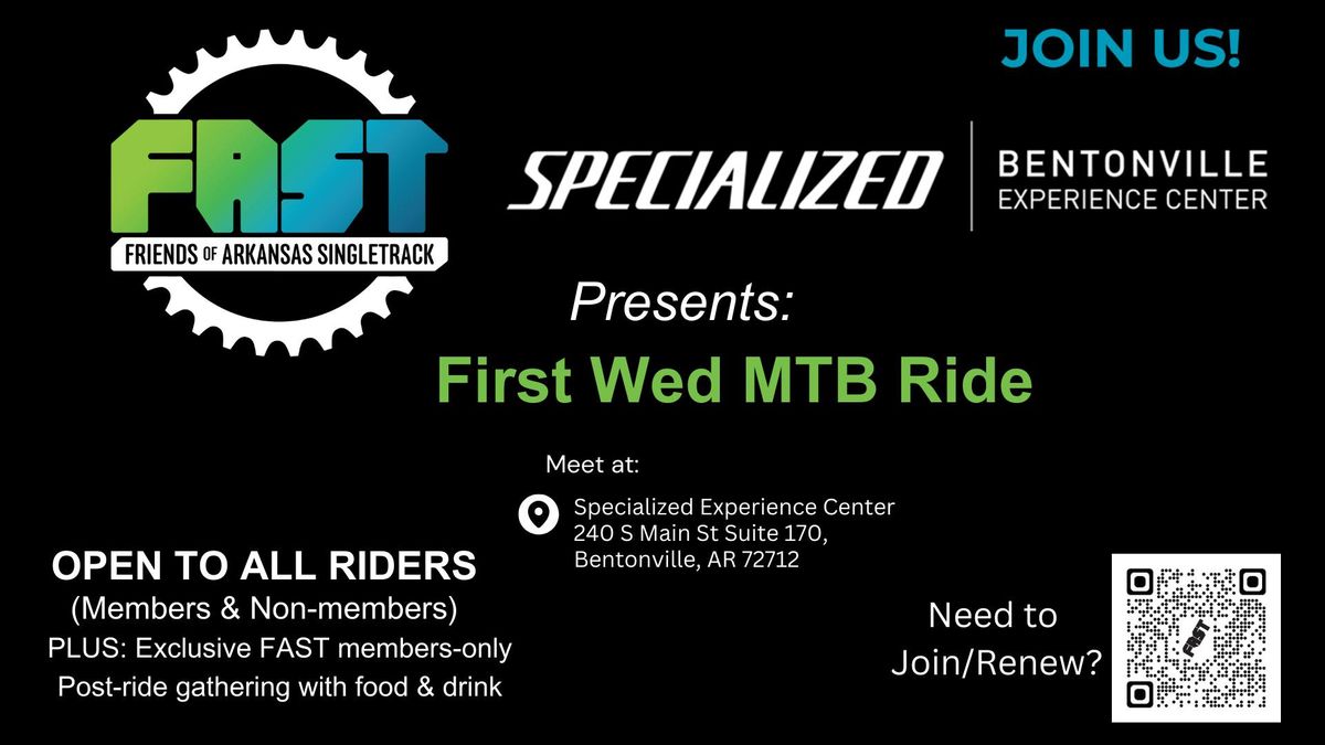 FAST \/ Specialized Experience Center First Wed Night MTB Group Ride 