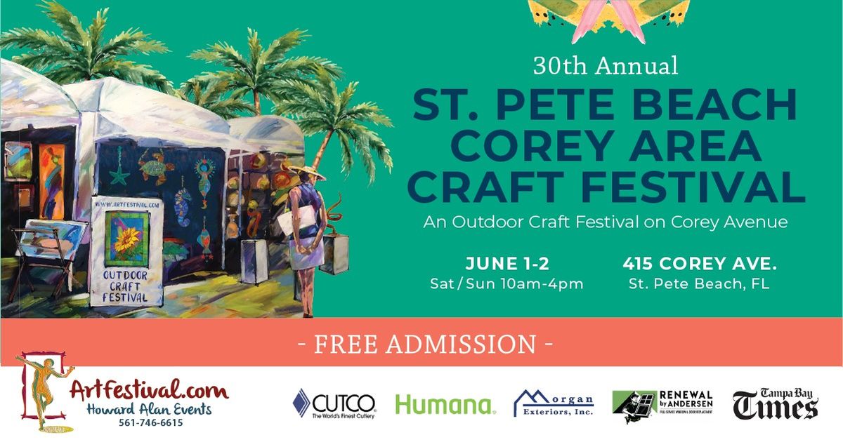 30th Annual St. Pete Beach Corey Area Craft Festival