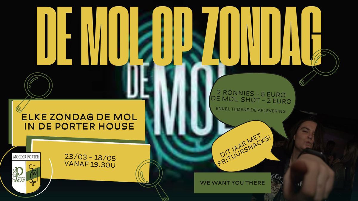 De Mol op Zondag @ Porter House