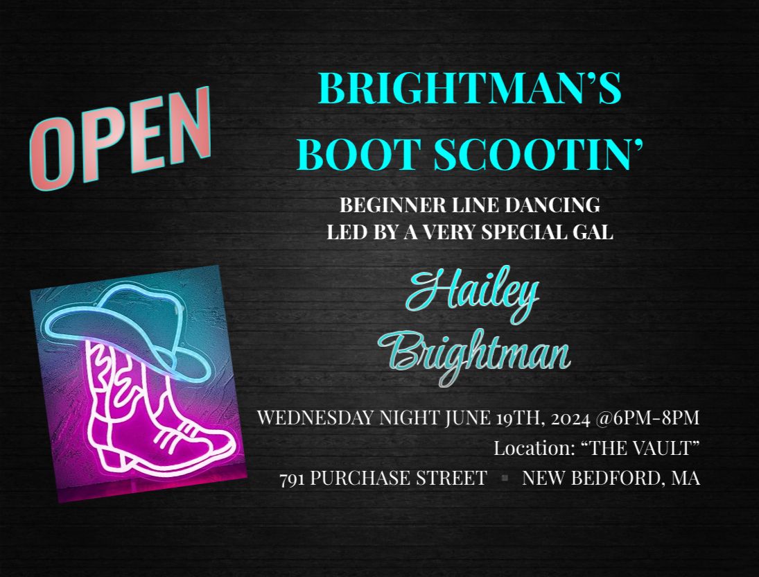 Brightman\u2019s Boot Scootin\u2019 Beginner Line Dancing