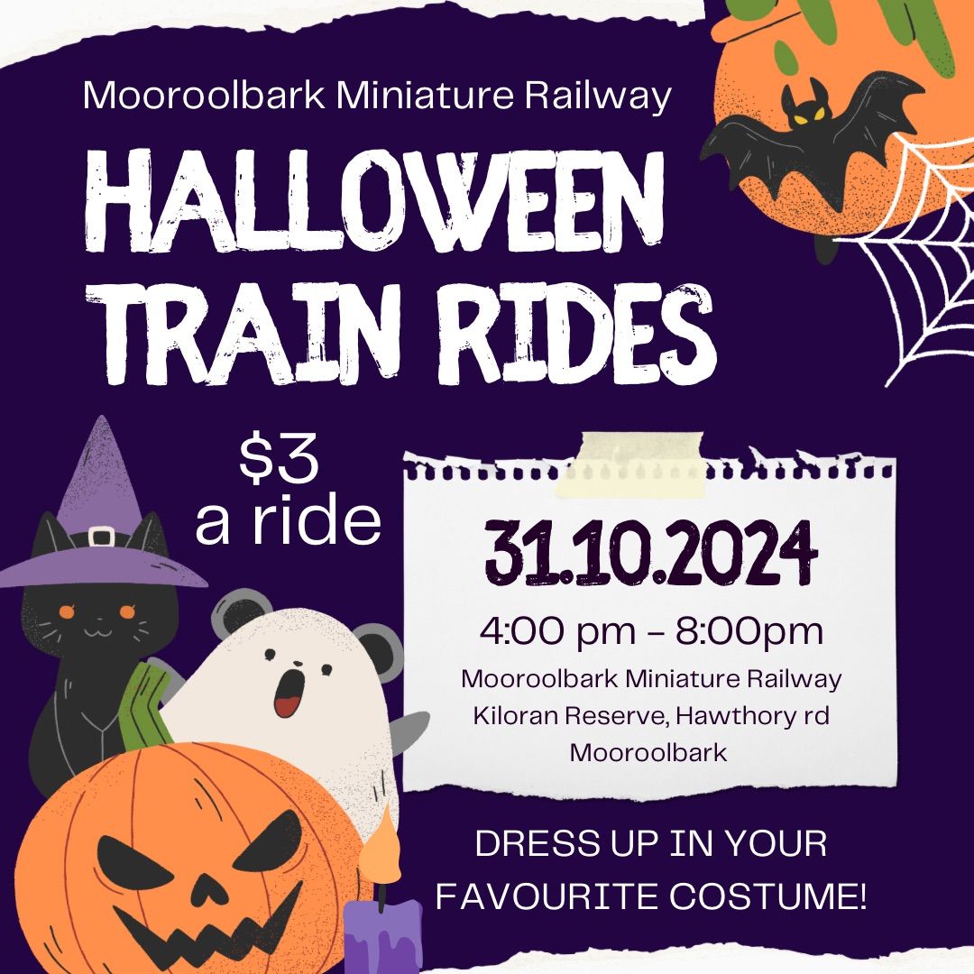 Halloween Train Rides