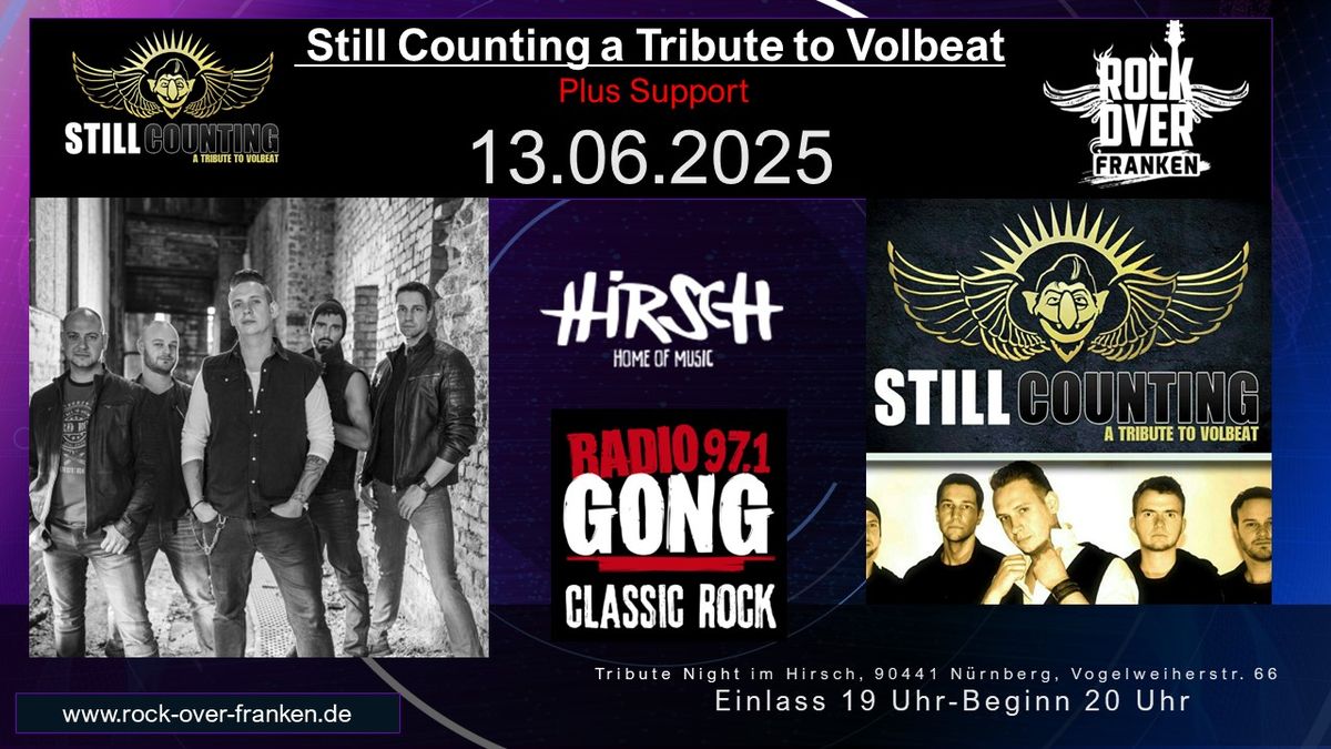 Still Counting a Tribute to Volbeat....incl Support im Hirsch N\u00fcrnberg