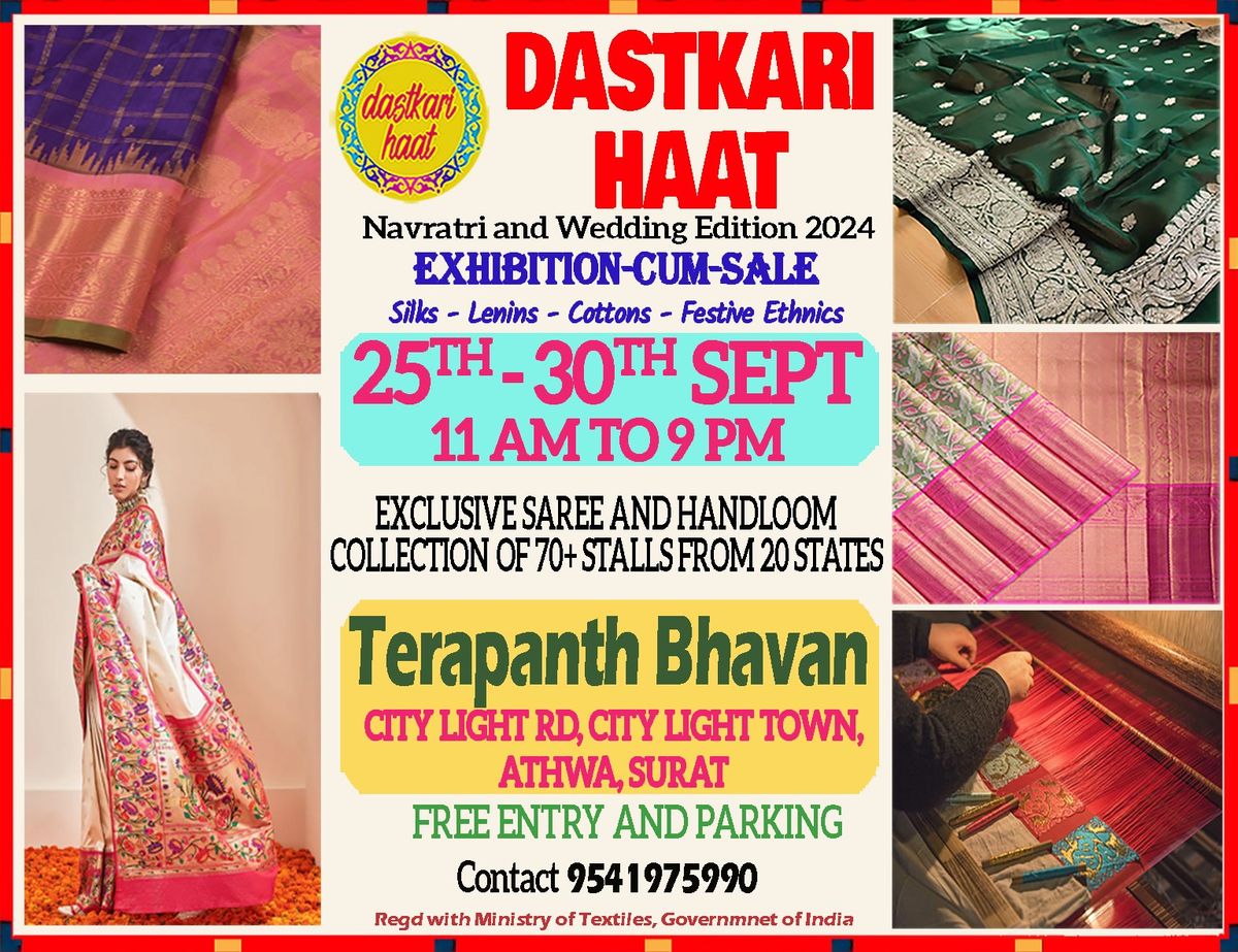 Dastkari Haat 2024 - Navratri and Wedding Edition at Surat