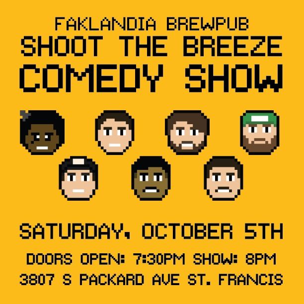 Faklandia Brewpub - Shoot the Breeze Comedy Show