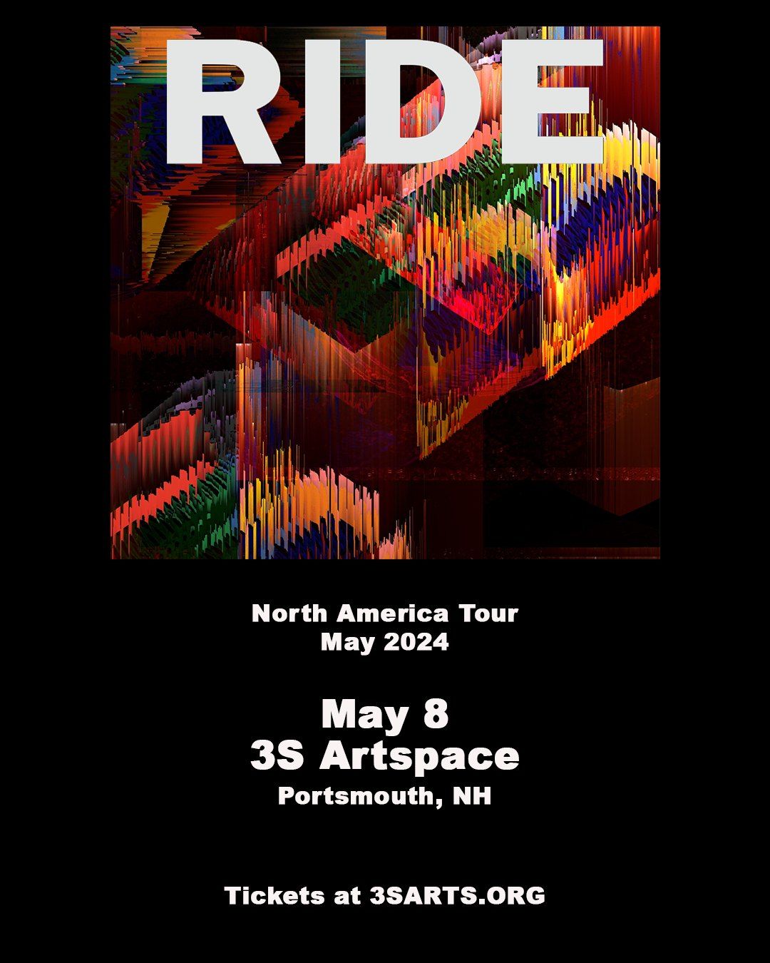 Ride w\/ Knifeplay at 3S Artspace