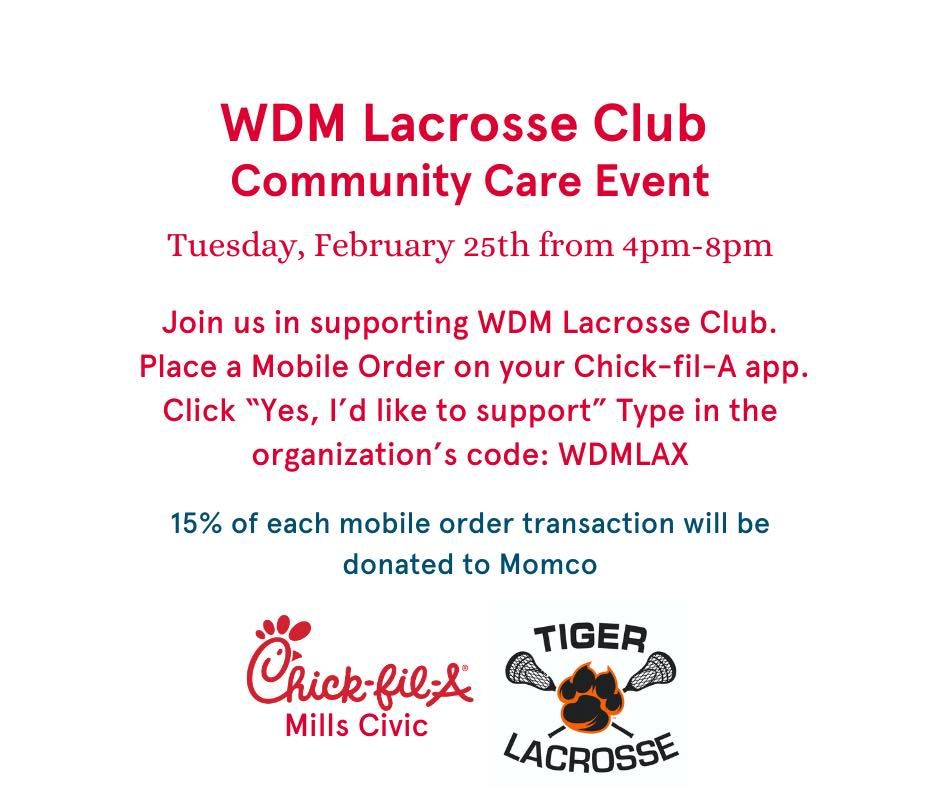 Chick-Fil-A Fundraiser Night