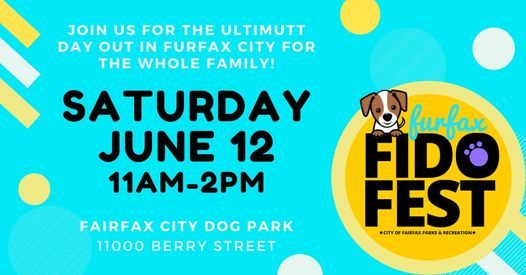 Fairfax Fido Fest 2021, 11000 Berry St, Fairfax, VA 22030-5256, United ...