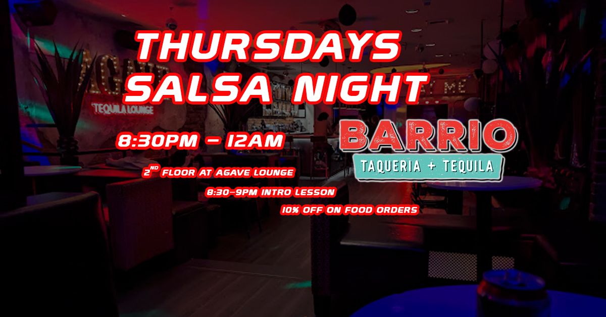 Thursdays Salsa Night at Barrio