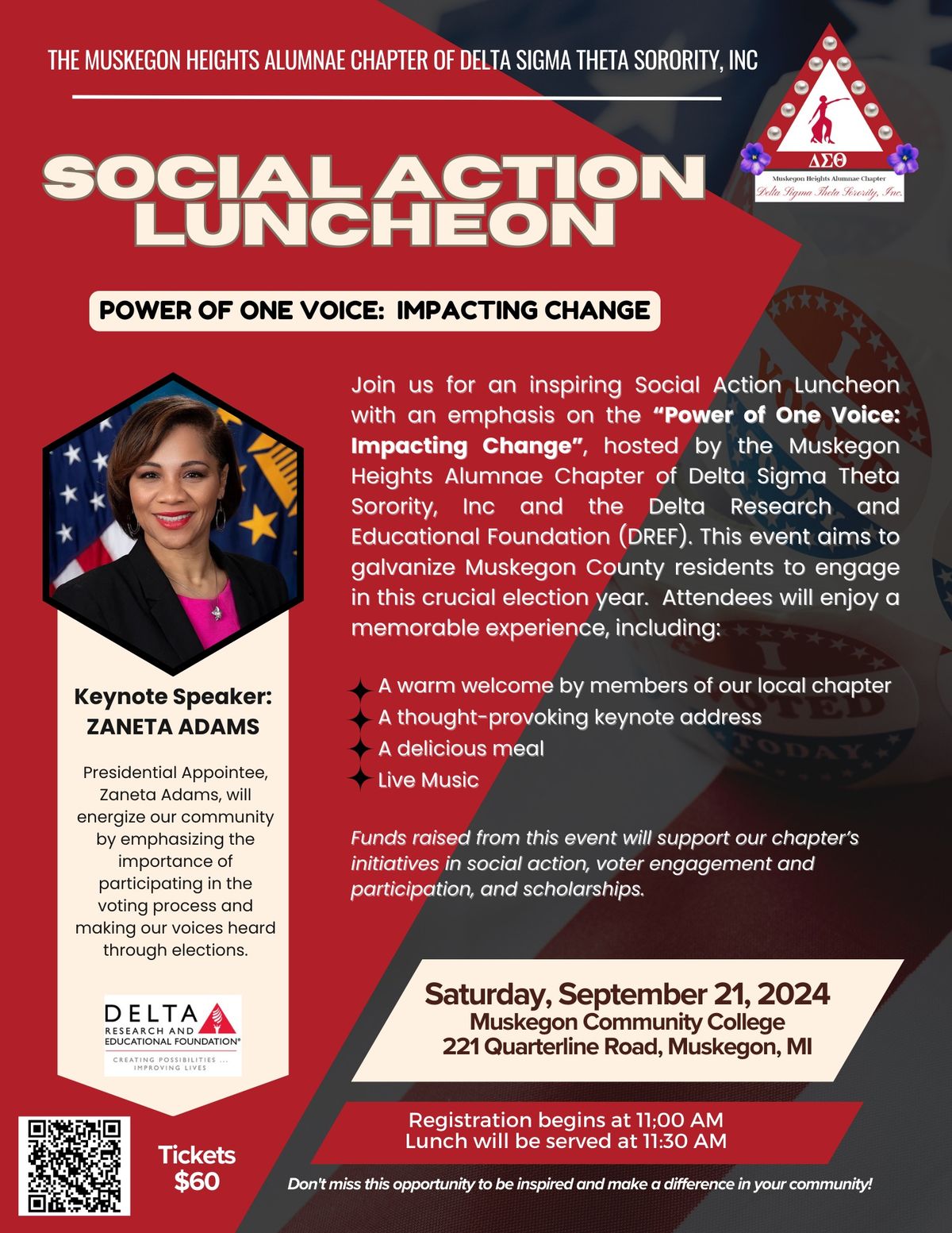 Power of One Voice: Impacting Change Social Action Luncheon