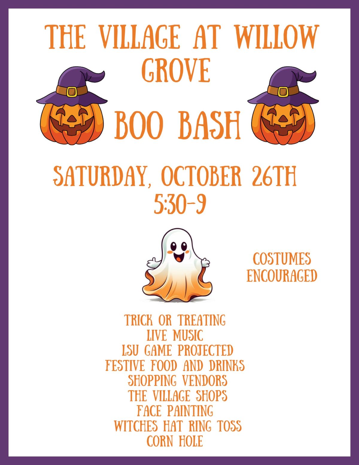 Halloween Boo Bash