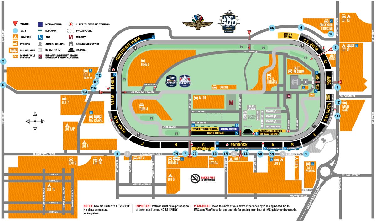 PARKING: Indianapolis 500