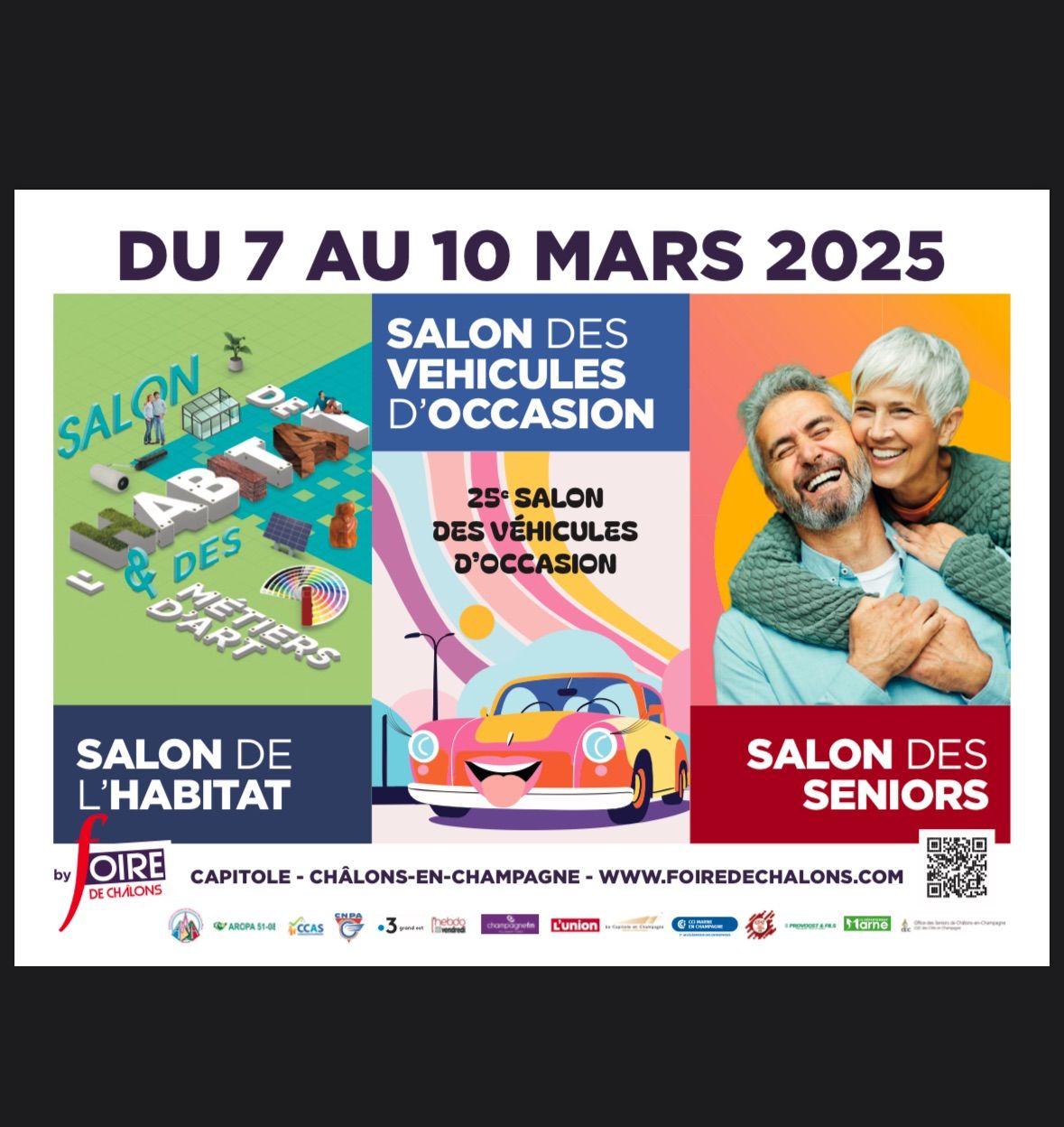 Salons de l\u2019habitat, des v\u00e9hicules d\u2019occasion et des s\u00e9niors 