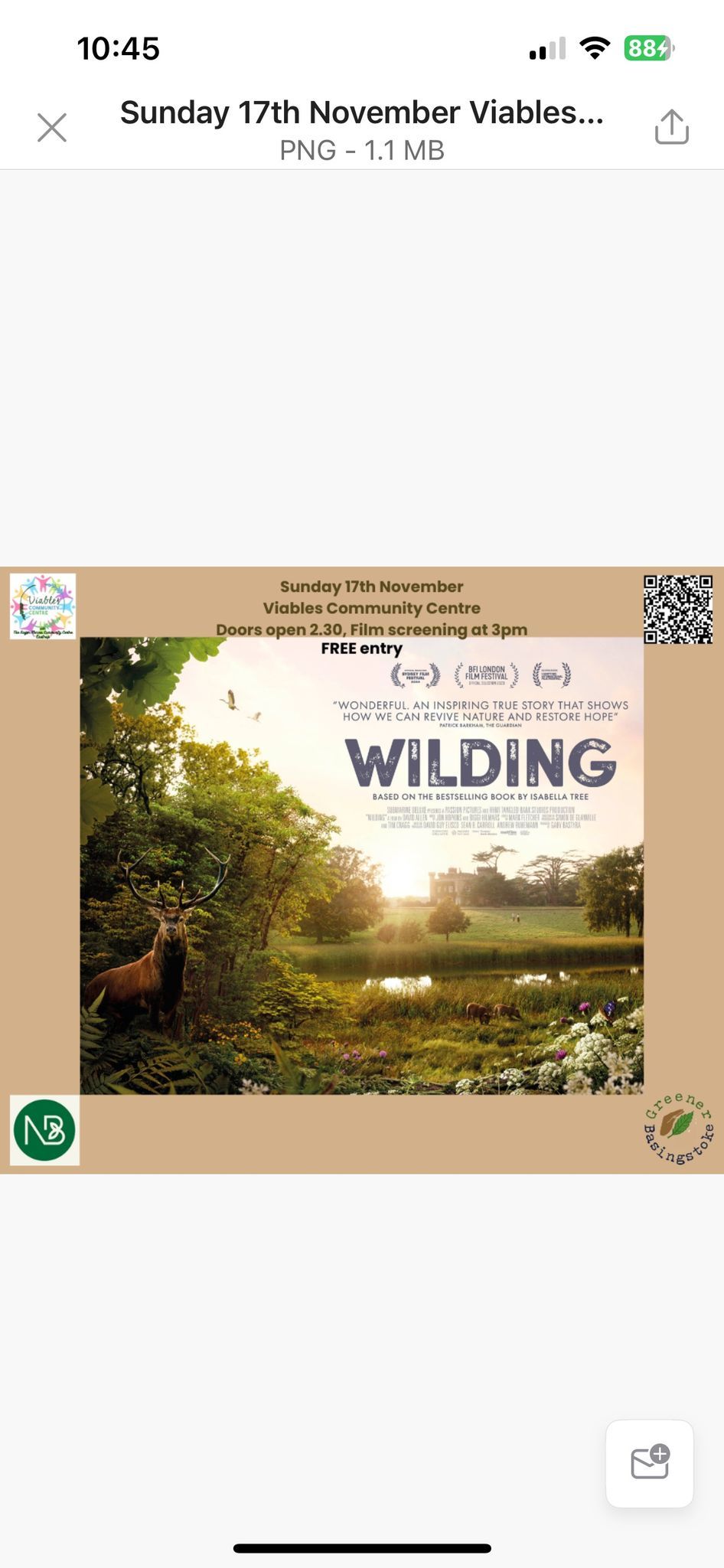 Free screening of Wilding 