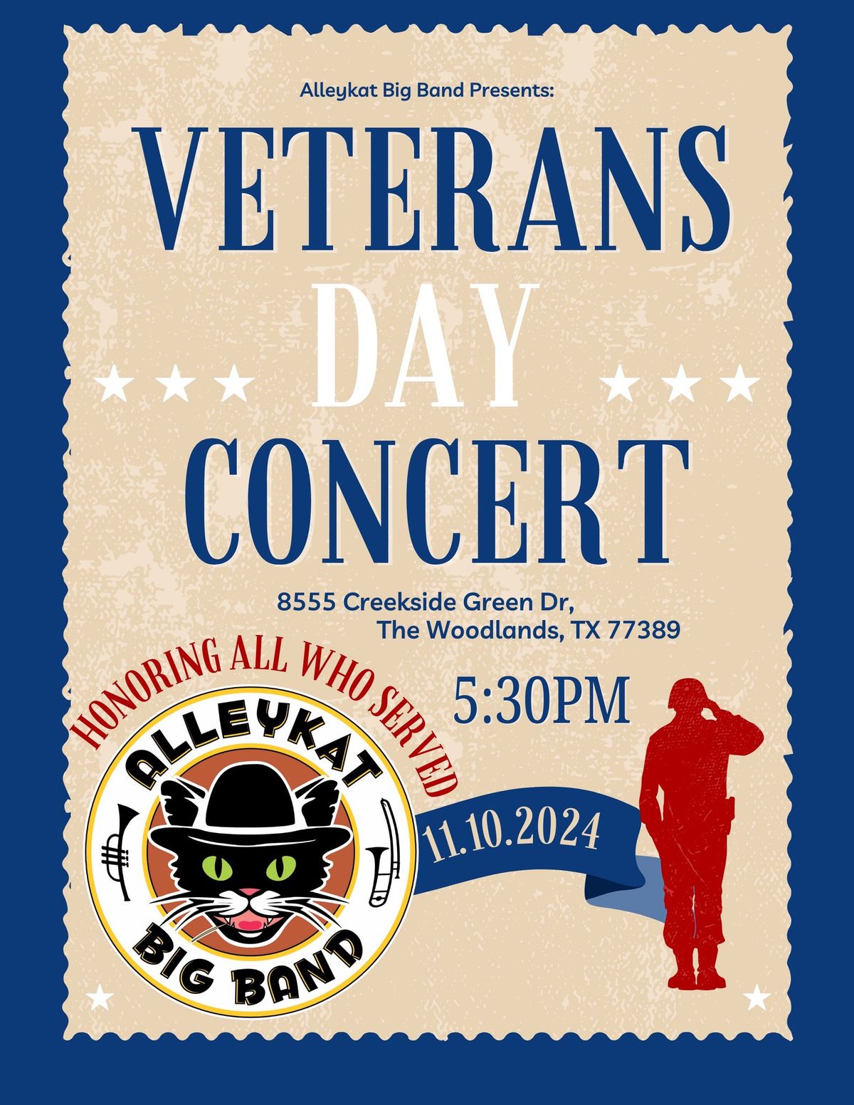 AlleyKat Big Band: Veterans Day Concert