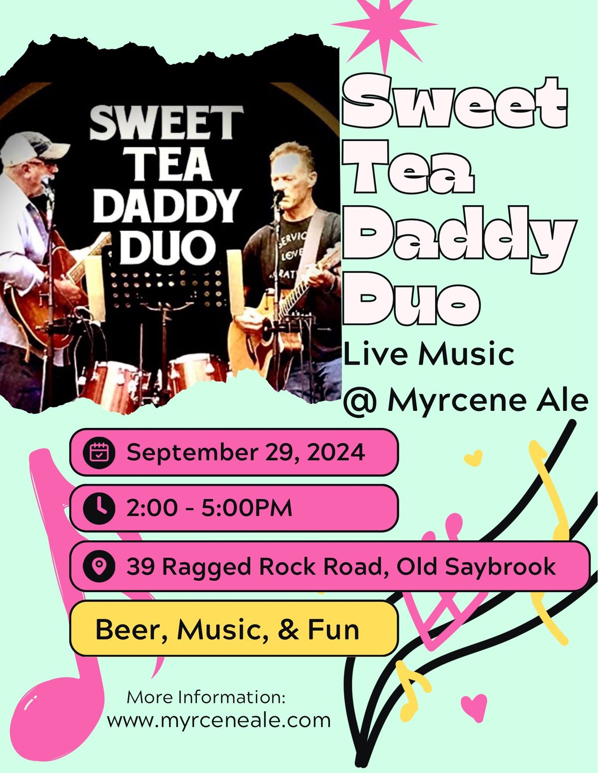 Sunday Live Music: Sweet Tea Daddy Duo