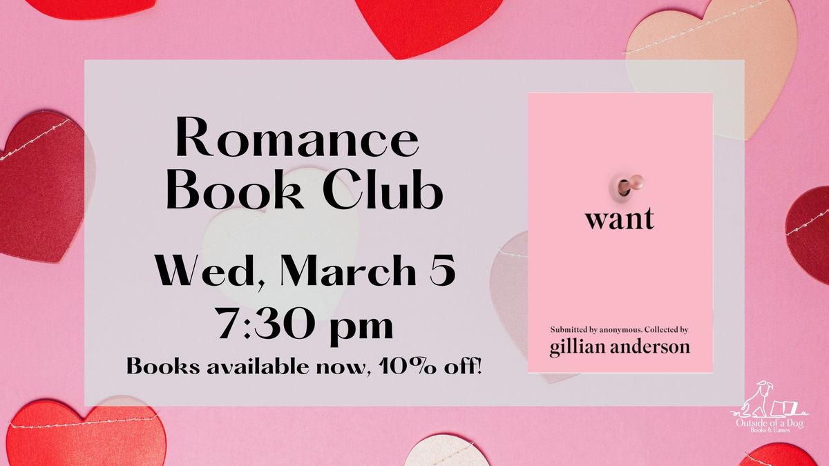 Romance Book Club - Want