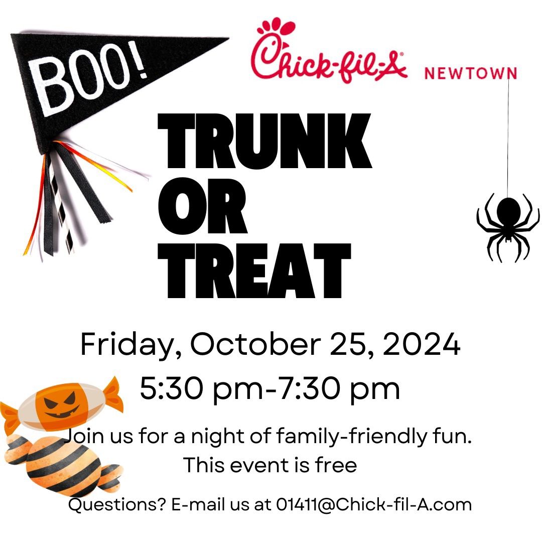 Trunk-or-Treat at Chick-fil-A Newtown