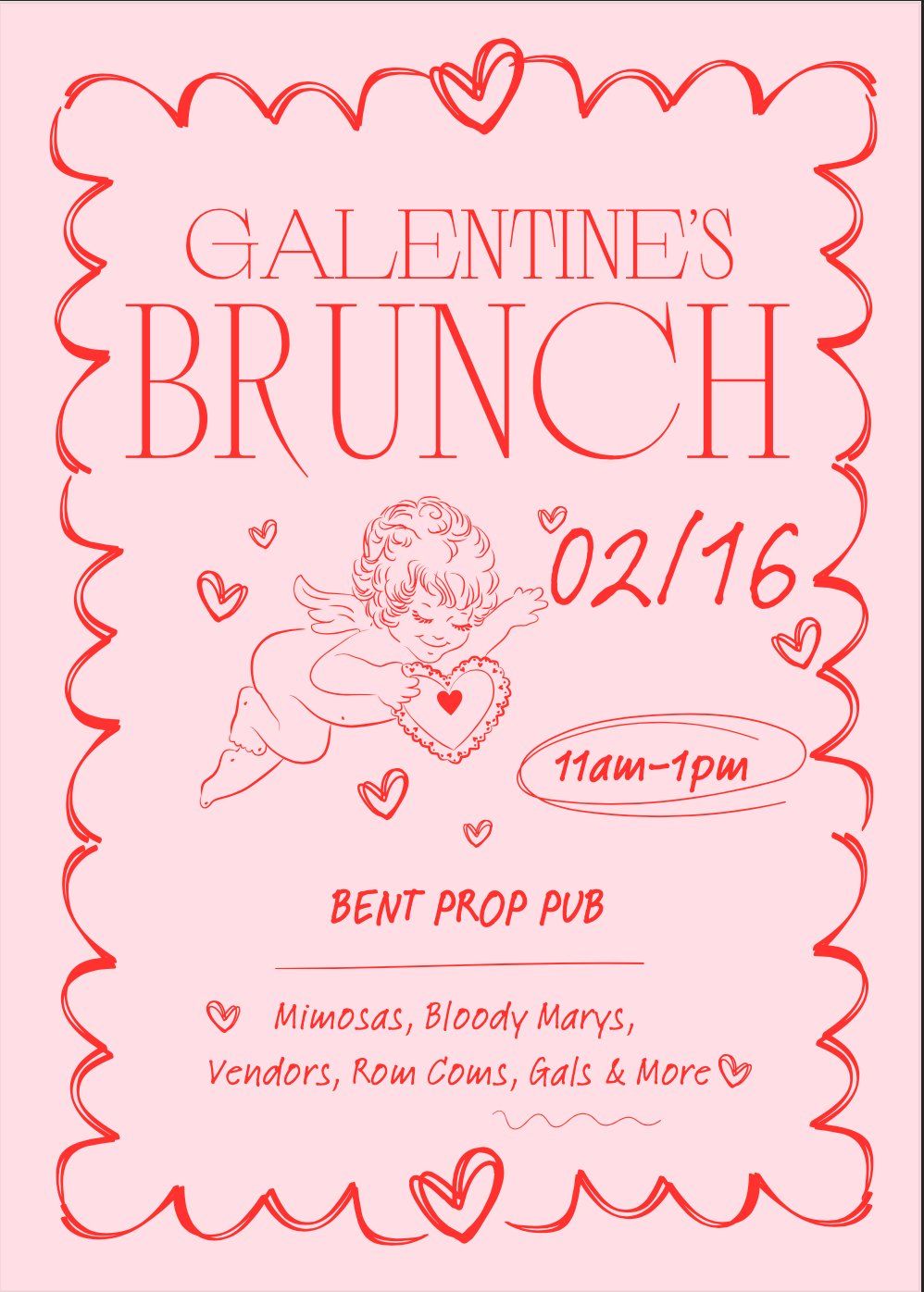 GALENTINES DAY BRUNCH