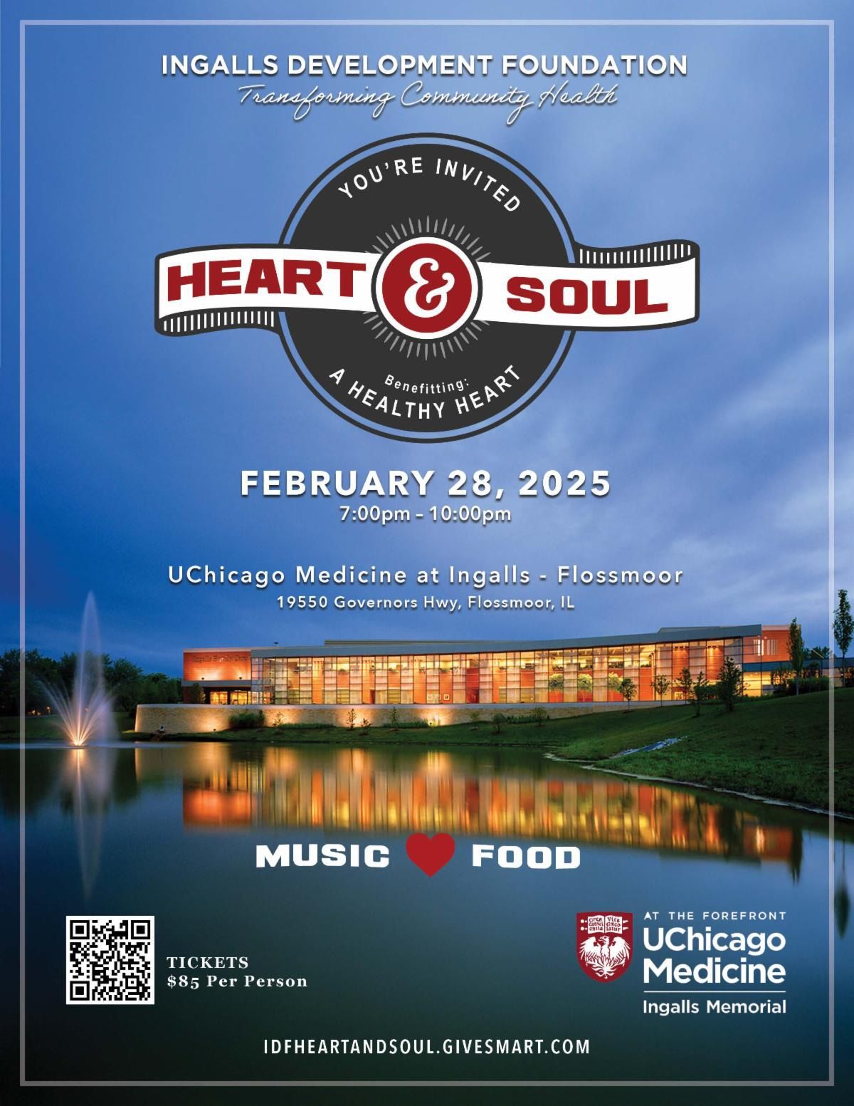 Heart and Soul Fundraiser for the Ingalls Foundation