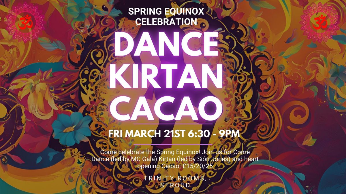 Spring Celebration: Dance, Kirtan, and Cacao