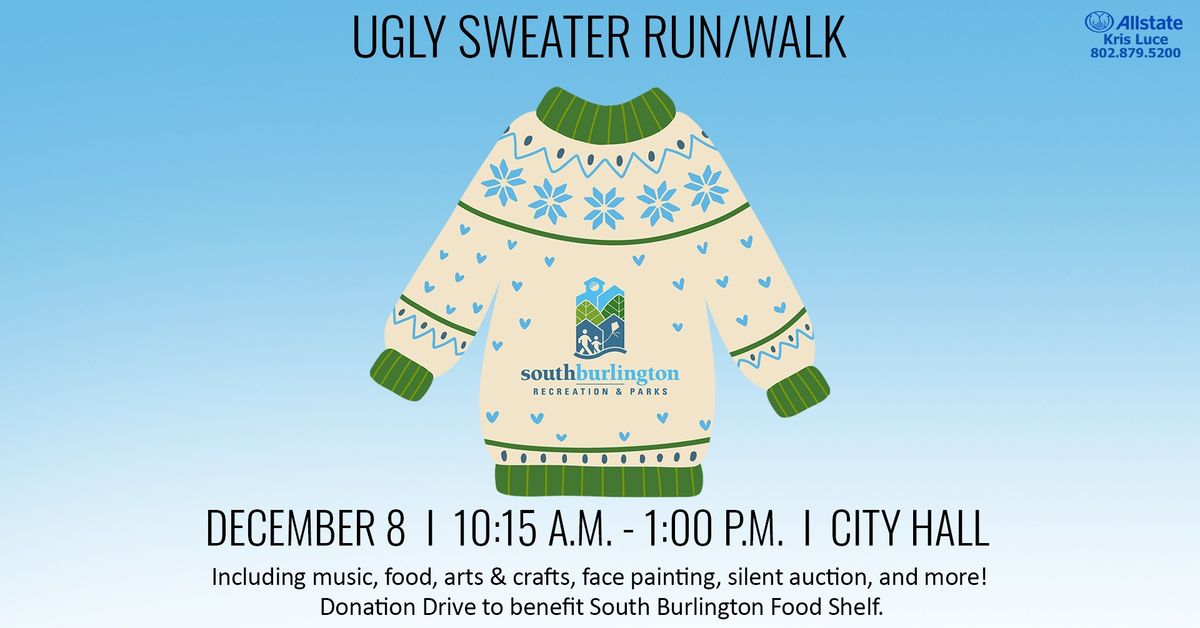 Ugly Sweater Run\/Walk sponsored by Kris Luce: Allstate Insurance 