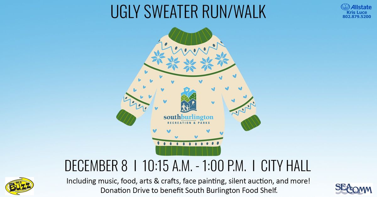 Ugly Sweater Run\/Walk sponsored by Kris Luce: Allstate Insurance 