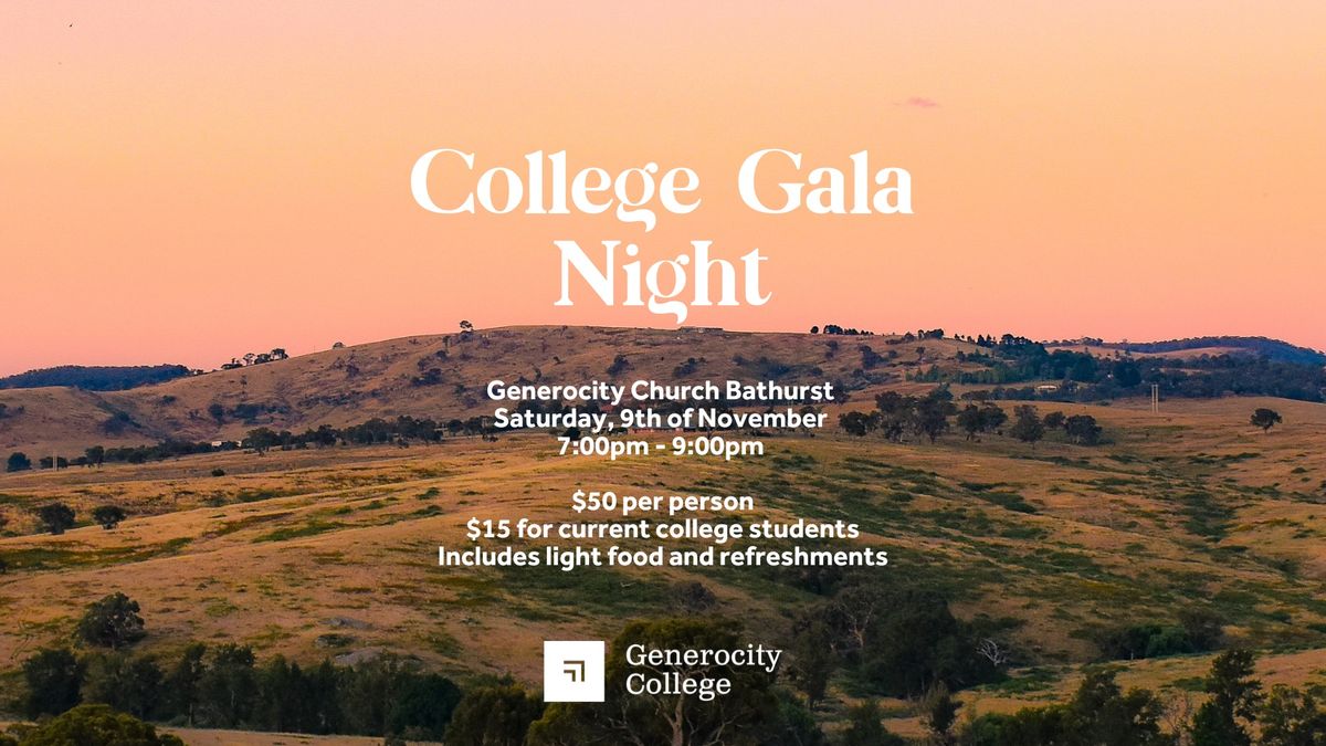 College Gala Night