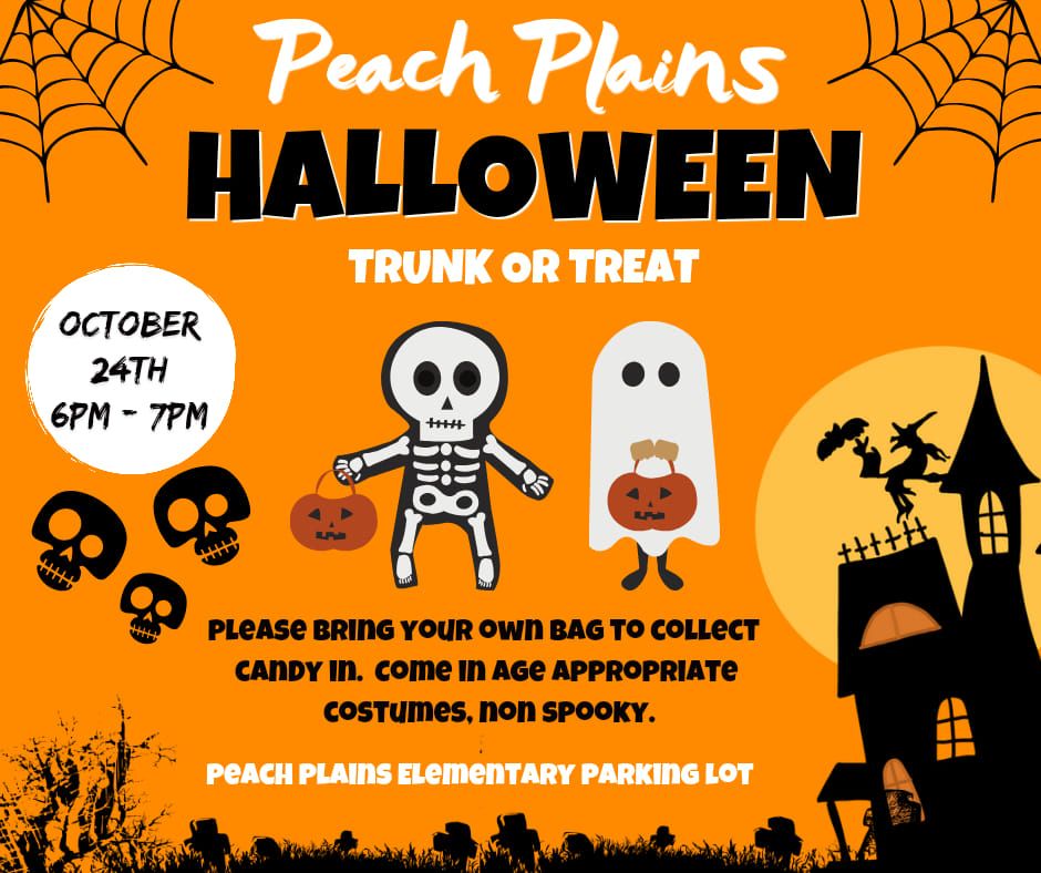 Peach Plains \ud83c\udf83 Trunk or Treat