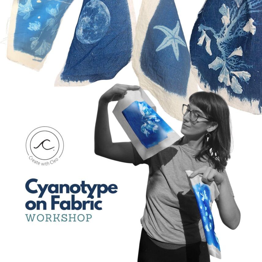 Cyanotype On Fabric Workshop (Sat 5 October 2024)