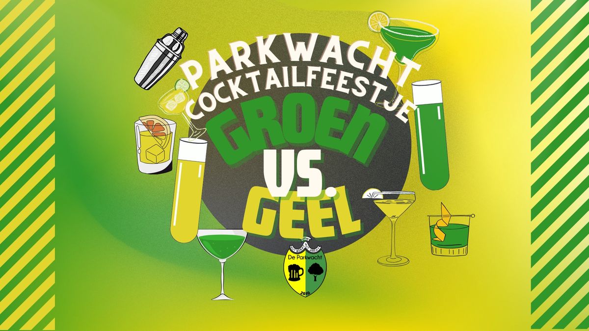 Cocktailfeestje: Groen vs Geel