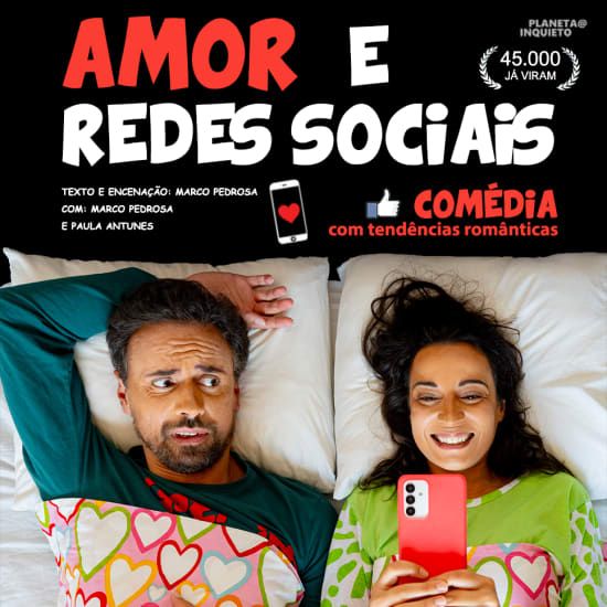 Com\u00e9dia AMOR E REDES SOCIAIS