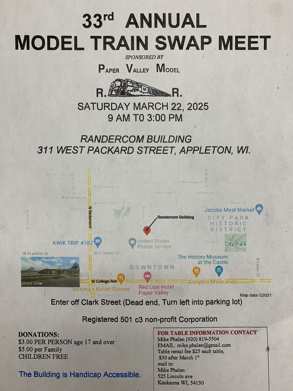 PVMRR 33rd Annual Swap Meet